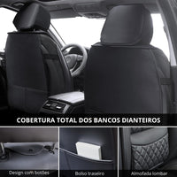 Capas de Bancos Premium | Bancos Dianteiros e Traseiros + Cabeceiras